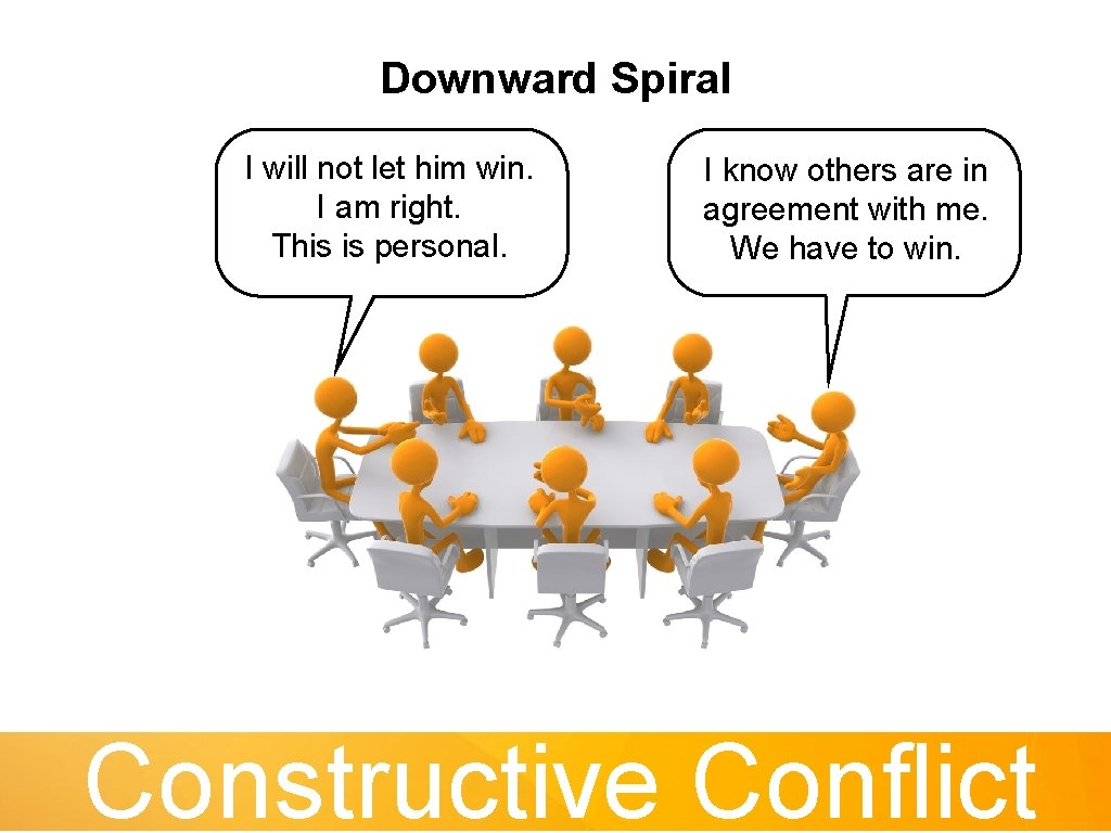 Downward Spiral I will not let him win. I am right. This is personal.