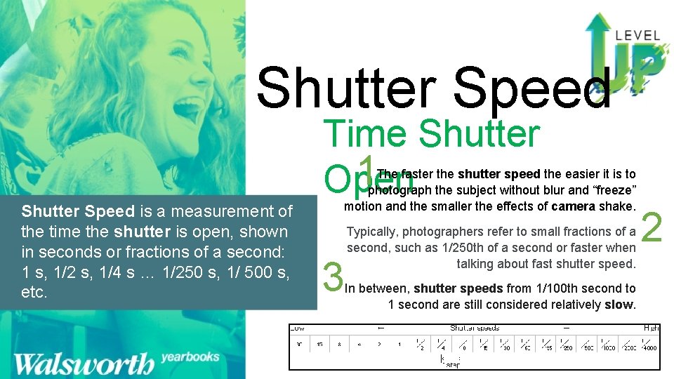 Shutter Speed Time Shutter 1 Open Shutter Speed is a measurement of the time Shutter Speed Time Shutter 1 Open Shutter Speed is a measurement of the time