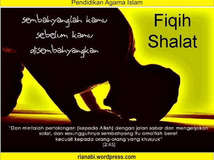 Fiqih Shalat 