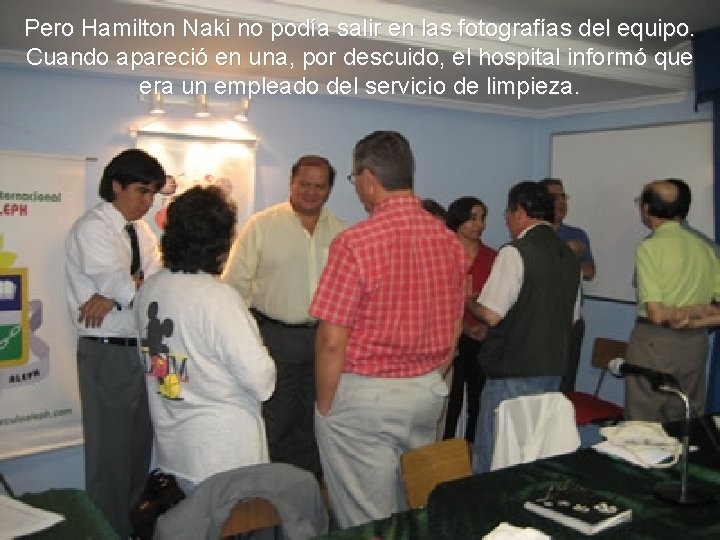 Pero Hamilton Naki no podía salir en las fotografías del equipo. Cuando apareció en