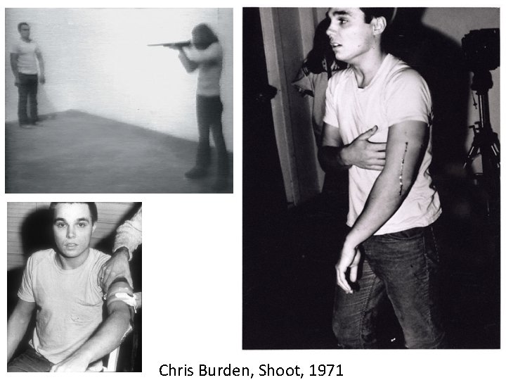 Chris Burden, Shoot, 1971 