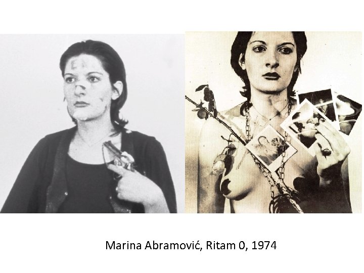 Marina Abramović, Ritam 0, 1974 