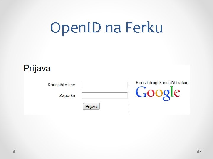 Open. ID na Ferku 6 