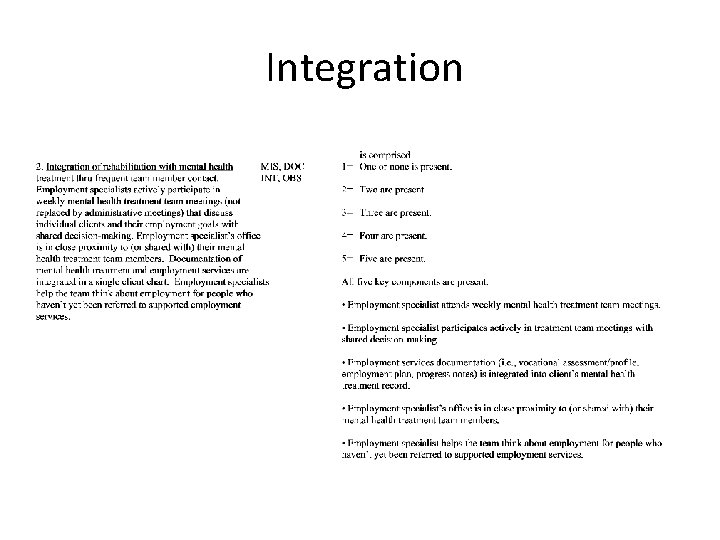 Integration 