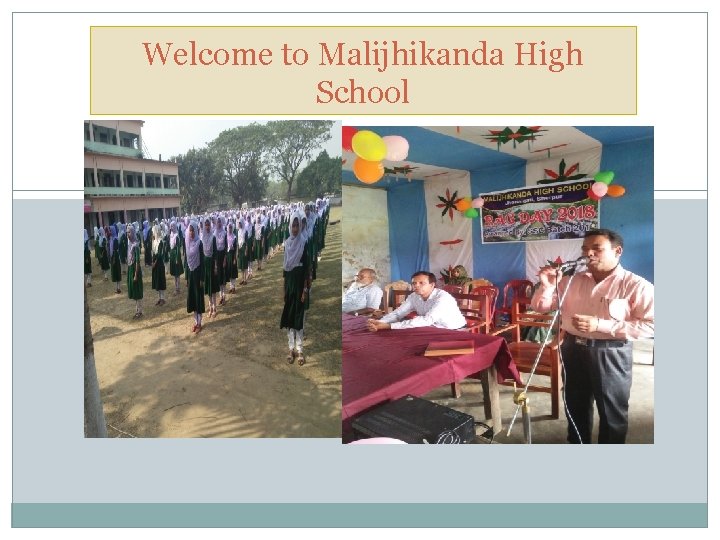 Welcome to Malijhikanda High School 
