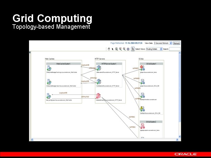 Grid Computing Topology-based Management 