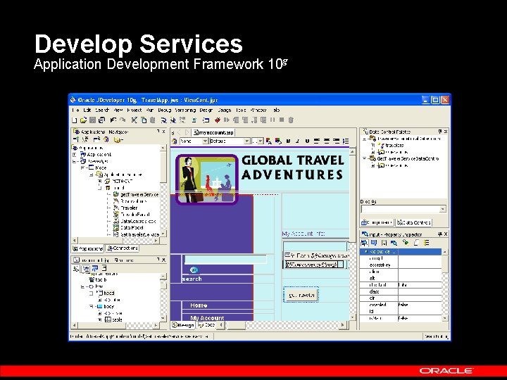 Develop Services Application Development Framework 10 g 