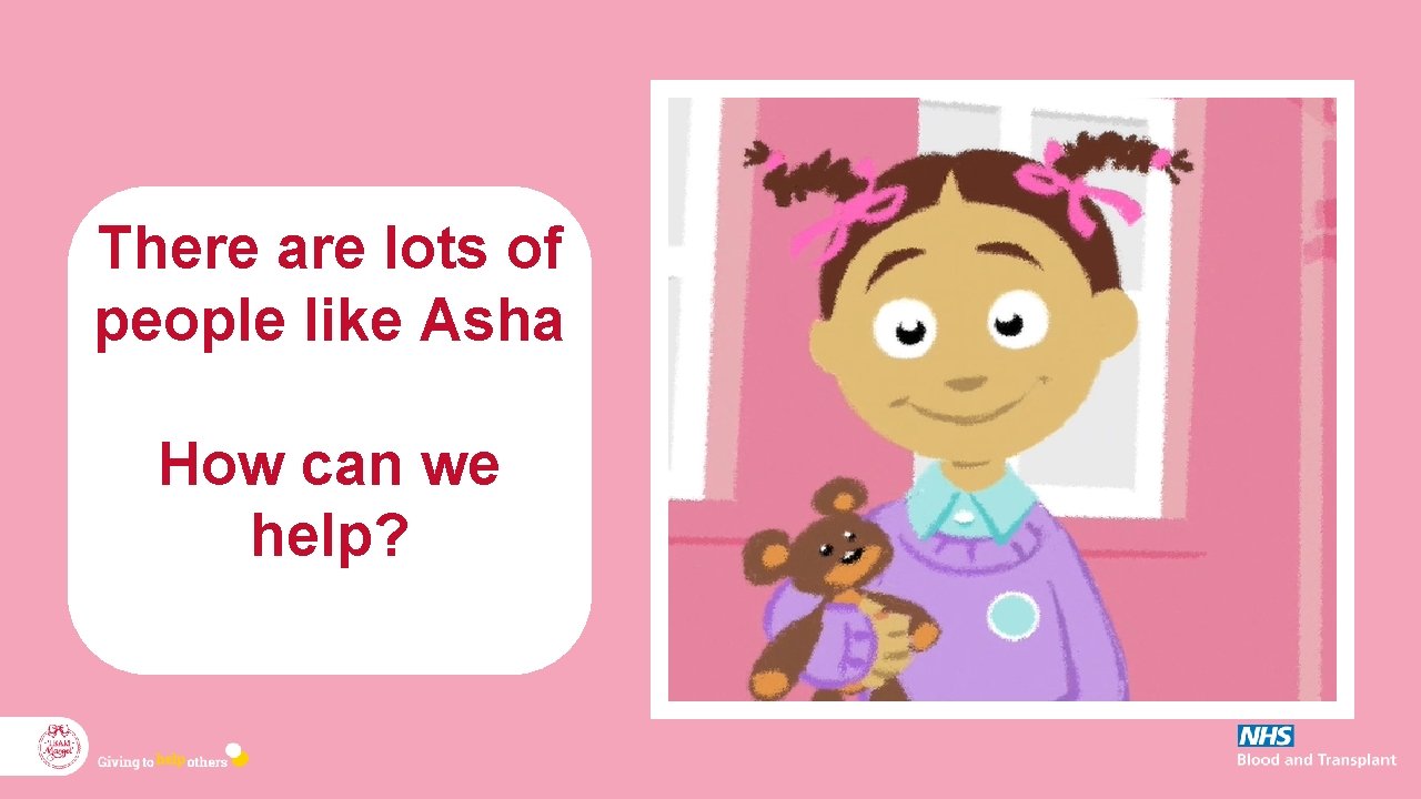 There are lots of people like Asha How can we help? 