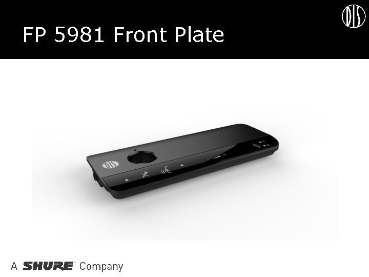 FP 5981 Front Plate Concept 