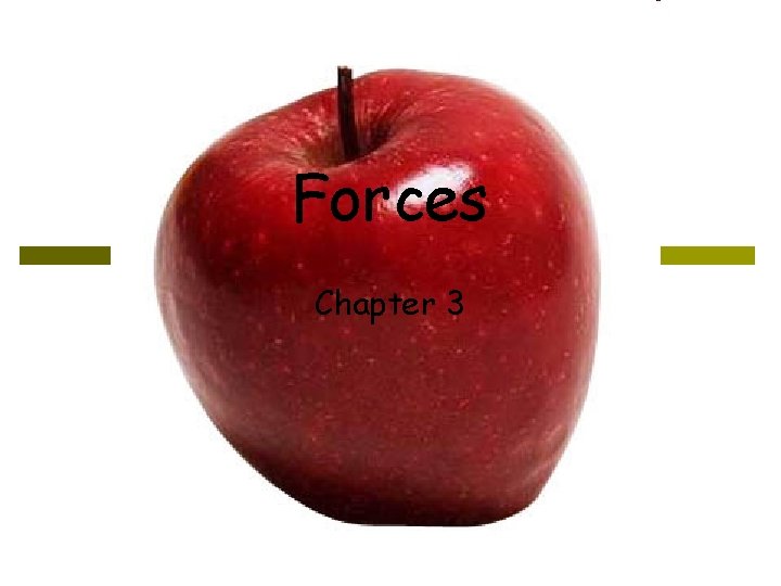 Forces Chapter 3 Section 1 Newtons Second Law
