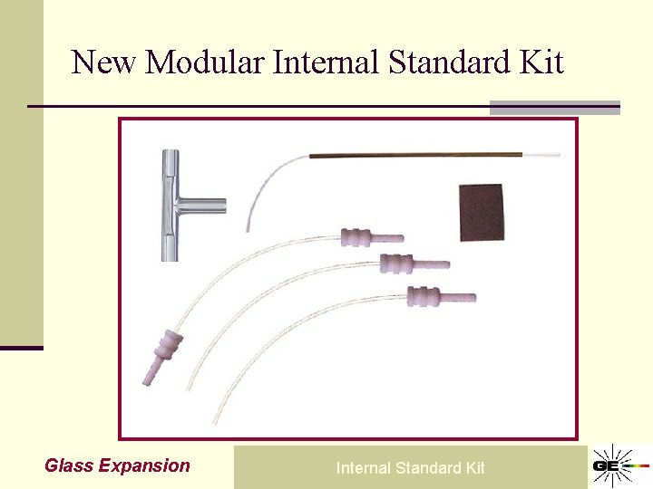 New Modular Internal Standard Kit Glass Expansion Internal Standard Kit 