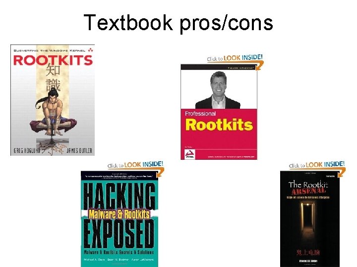 Textbook pros/cons 13 