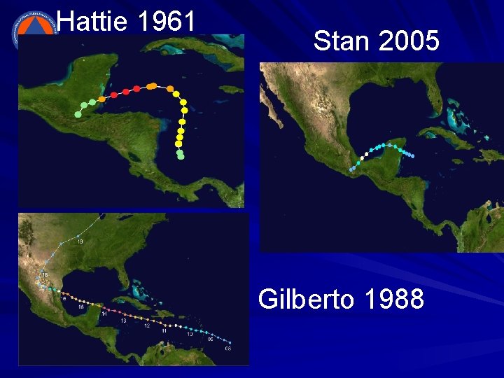 Hattie 1961 Stan 2005 Gilberto 1988 