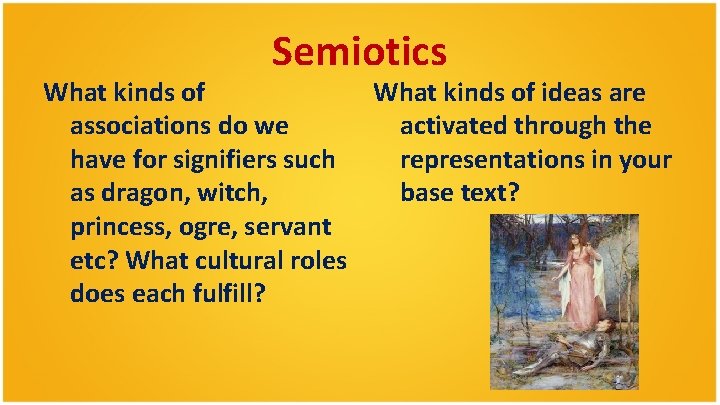 Semiotics What kinds of ideas are associations do we activated through the have for Semiotics What kinds of ideas are associations do we activated through the have for