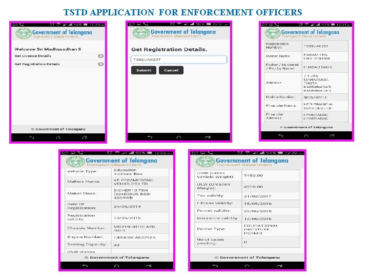 TSTD APPLICATION FOR ENFORCEMENT OFFICERS 