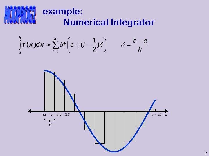 example: Numerical Integrator 6 