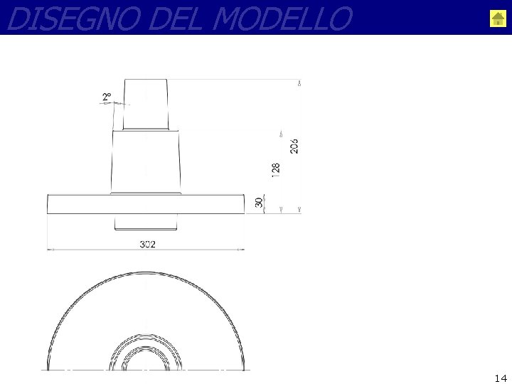 DISEGNO DEL MODELLO 14 