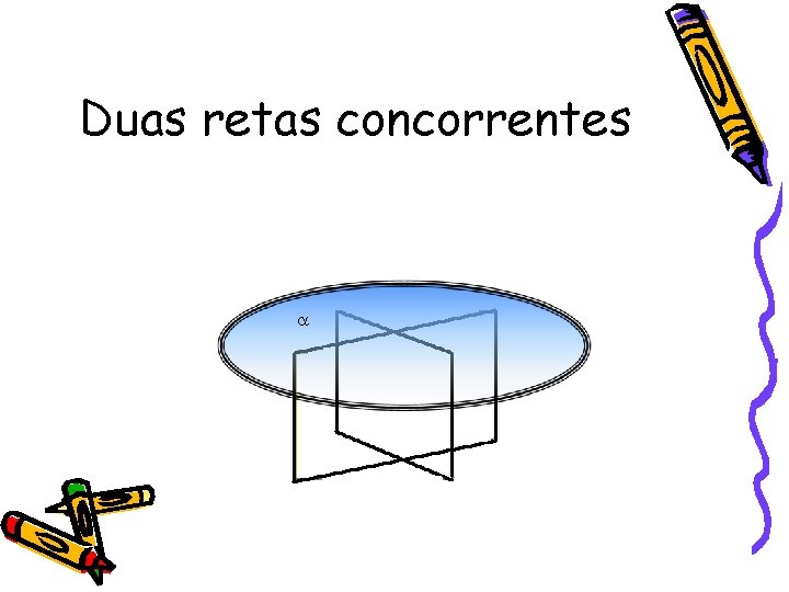 Duas retas concorrentes 