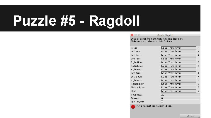 Puzzle #5 - Ragdoll 