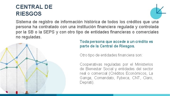 CENTRAL DE RIESGOS Sistema de registro de información histórica de todos los créditos que