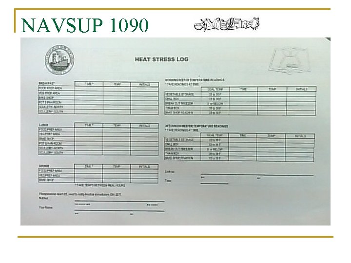 NAVSUP 1090 