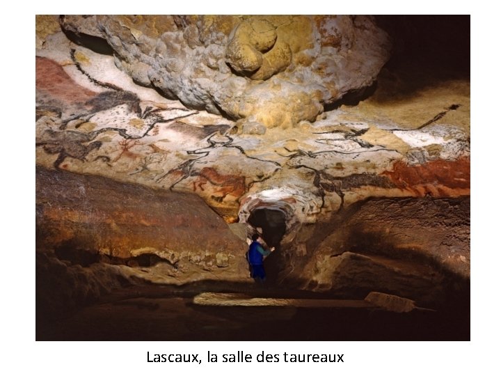 Lascaux, la salle des taureaux 