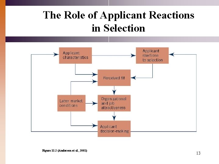 The Role of Applicant Reactions in Selection Figure 11. 2 (Anderson et al. ,