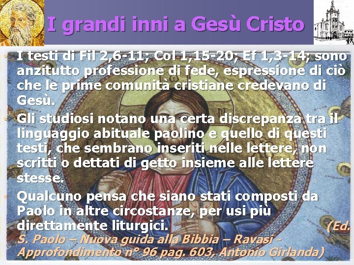 I grandi inni a Gesù Cristo pausa • I testi di Fil 2, 6