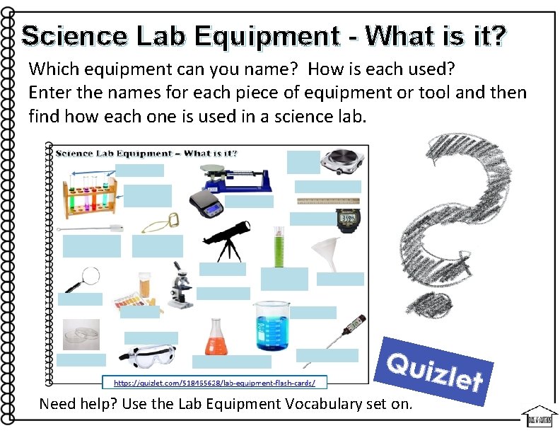 Science Lab Equipment - What is it? Which equipment can you name? How is