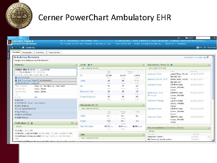Cerner Power. Chart Ambulatory EHR 