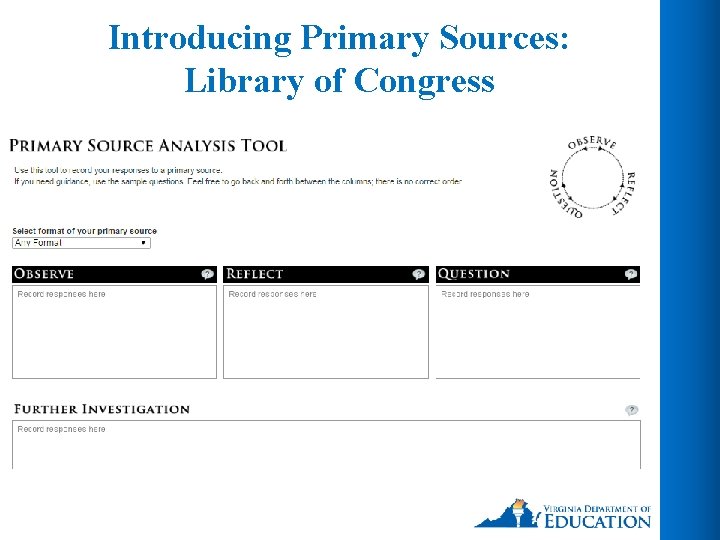 Introducing Primary Sources: Library of Congress 