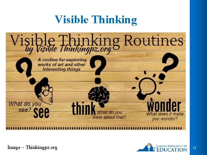 Visible Thinking Image – Thinkingpz. org 18 