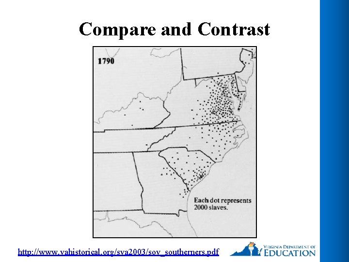 Compare and Contrast http: //www. vahistorical. org/sva 2003/sov_southerners. pdf 