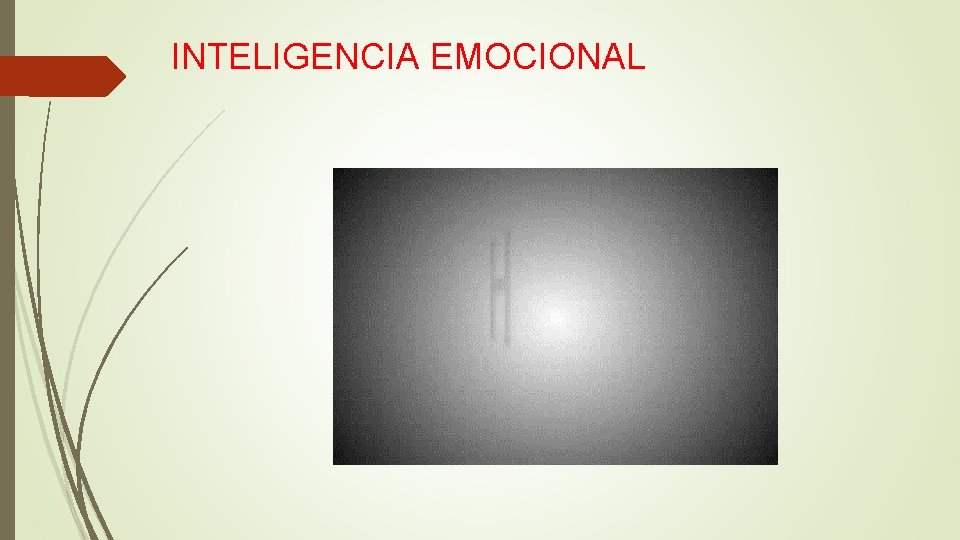 INTELIGENCIA EMOCIONAL 