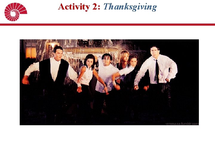 Activity 2: Thanksgiving 