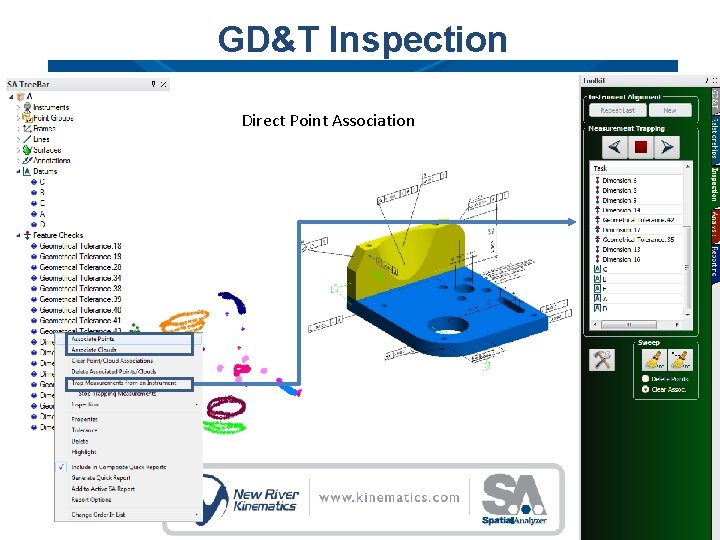 GD&T Inspection Direct Point Association GD&T Inspection Direct Point Association