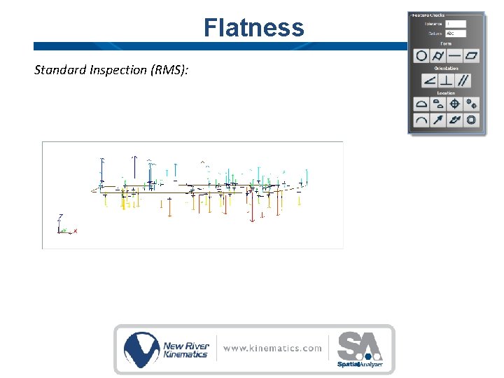 Flatness Standard Inspection (RMS): Flatness Standard Inspection (RMS):