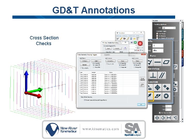 GD&T Annotations Cross Section Checks GD&T Annotations Cross Section Checks