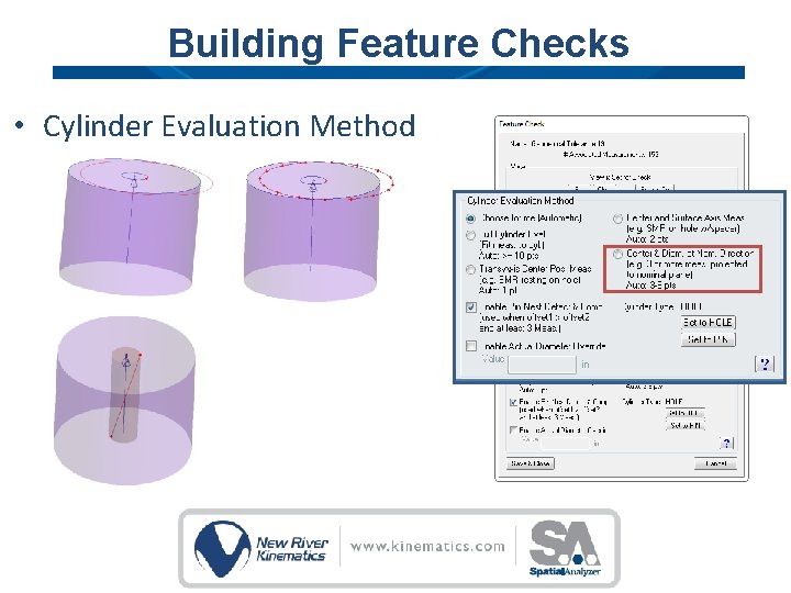 Building Feature Checks • Cylinder Evaluation Method Building Feature Checks • Cylinder Evaluation Method