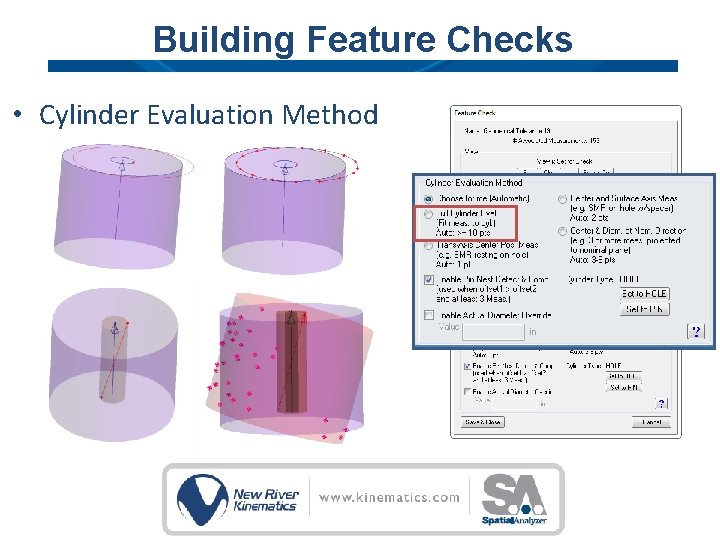 Building Feature Checks • Cylinder Evaluation Method Building Feature Checks • Cylinder Evaluation Method