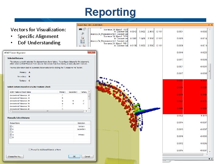 Reporting Vectors for Visualization: • Specific Alignment • Do. F Understanding Reporting Vectors for Visualization: • Specific Alignment • Do. F Understanding