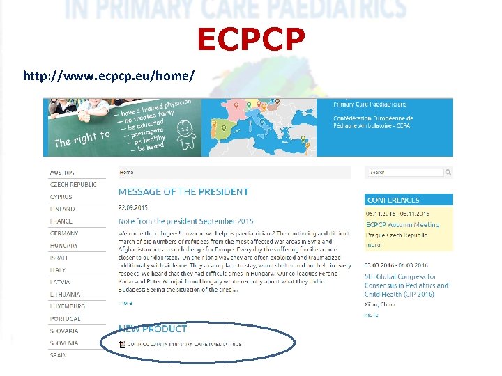 ECPCP http: //www. ecpcp. eu/home/ ECPCP http: //www. ecpcp. eu/home/