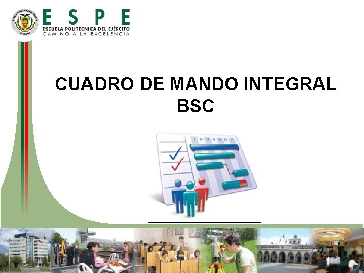 CUADRO DE MANDO INTEGRAL BSC 