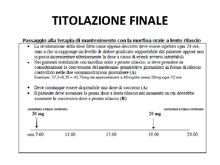 TITOLAZIONE FINALE 