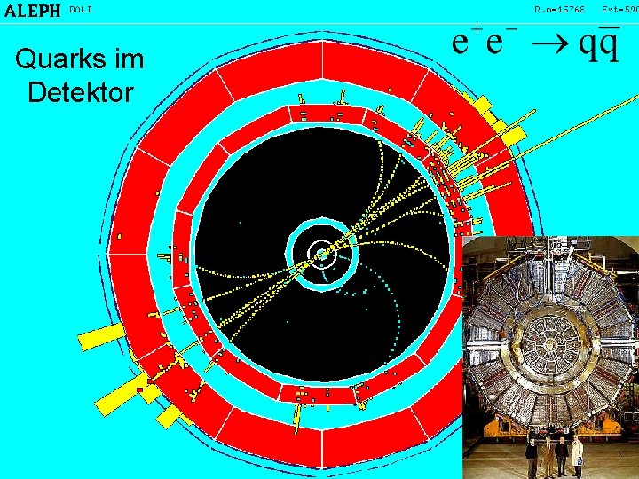 Quarks im Detektor 