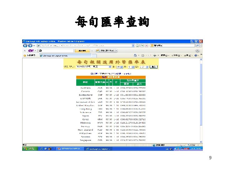 每旬匯率查詢 NCF CLEARANCE 9 
