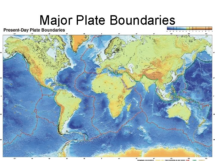 Major Plate Boundaries 