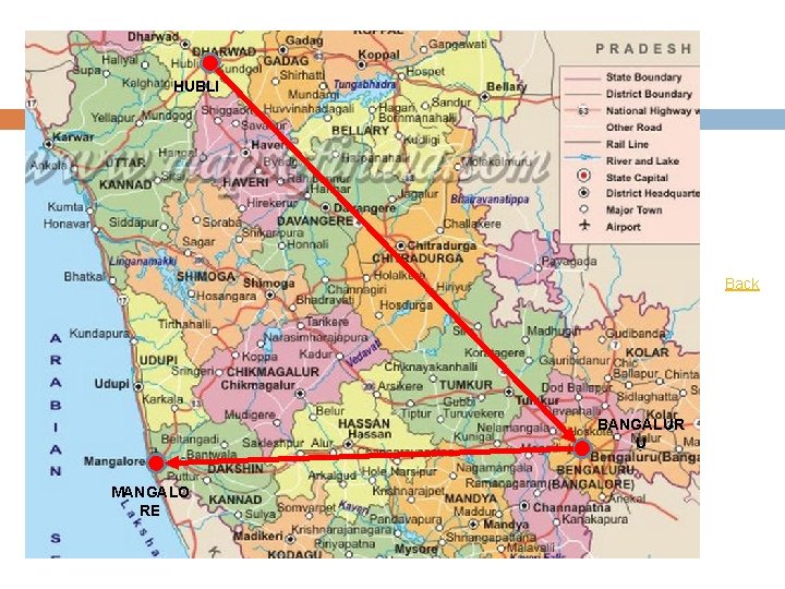 HUBLI Back BANGALUR U MANGALO RE 