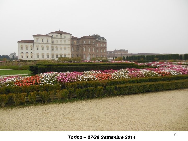 Torino – 27/28 Settembre 2014 21 