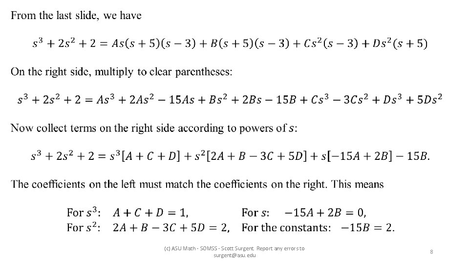  (c) ASU Math - SOMSS - Scott Surgent. Report any errors to surgent@asu.